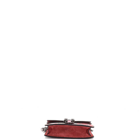 Gucci Super Mini Dionysus Bag Blooms Print GG Coated Canvas - Picture 4 of 6